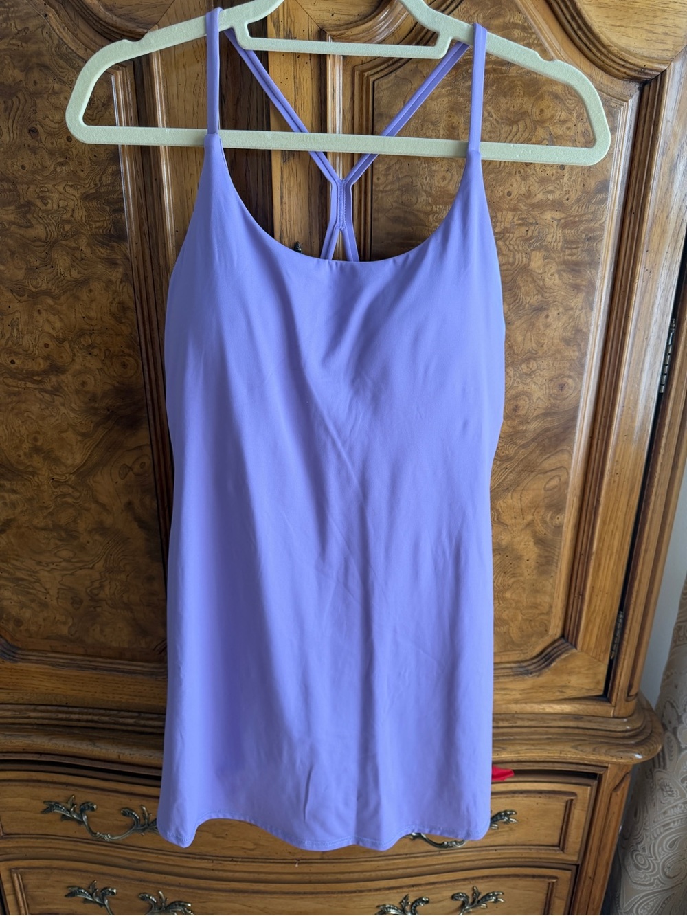 HALARA Lavender Purple Mini dress with attached shorts
